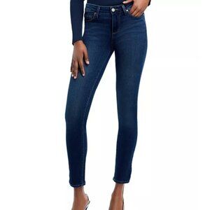 Paige Women's Size 30 Transcend Verdugo Mid Rise Ankle Skinny Dark Wash Jeans